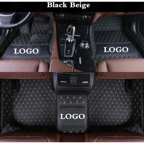 Car Floor Mats for Mercedes Benz GLC Class GLC200 GLC260 GLC300 X253 GLK300 GLK350 GLK250 GLK280 X204 AMG Foot Pads Black Beige