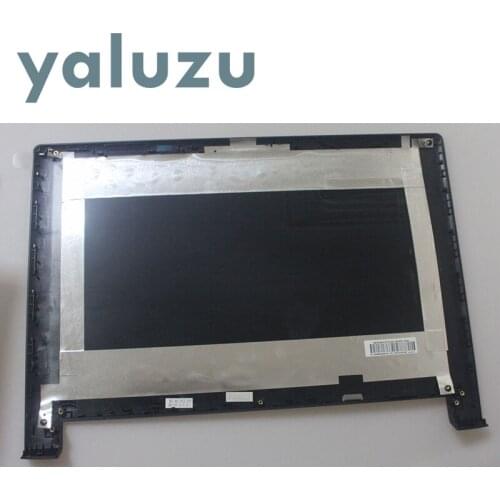 YALUZU NEW For Lenovo Ideapad Flex 2 15 Flex2-15 Flex 2-15D LCD Back Rear Cover Lid Case top case Black 5CB0F76749 for No Touch