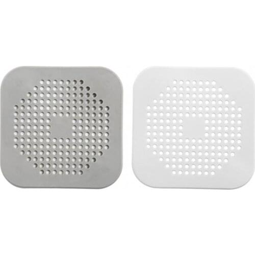 Household Kitchen Sink Silicone Filter Shower Drain Hair Extension Plugs Bathroom Floor Drain Cover Universal Anti-clog Filter