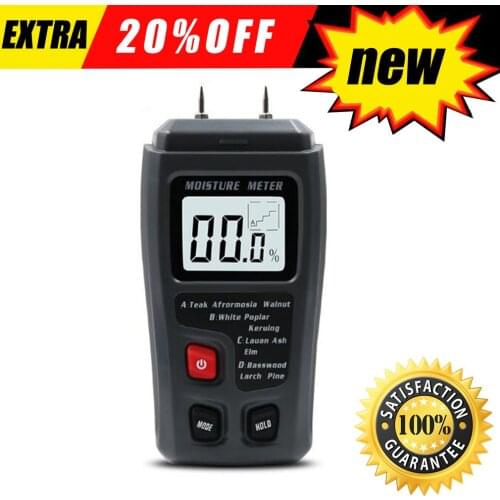 EMT01 Wood Moisture Accurate Tester Moisture Meter Wooden Floor Carton Moisture Measurement Moisture Meter Moisture Meter