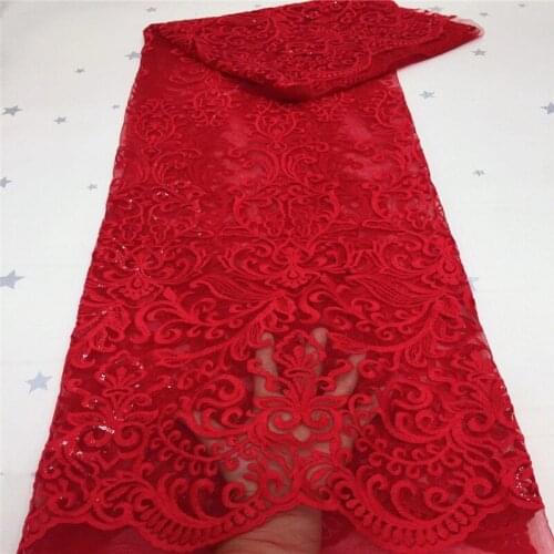 2020 yellow Sequins white Lace African Lace Fabric High Quality Water Soluble Guipure Cord Lace For Wedding Party Royal blue