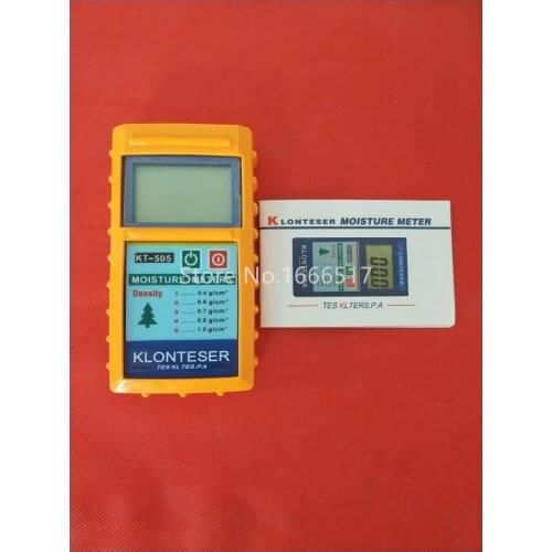 KT505 Digital Inductive Wood Moisture Meter Redwood Timber Range 0~100% high quality ne