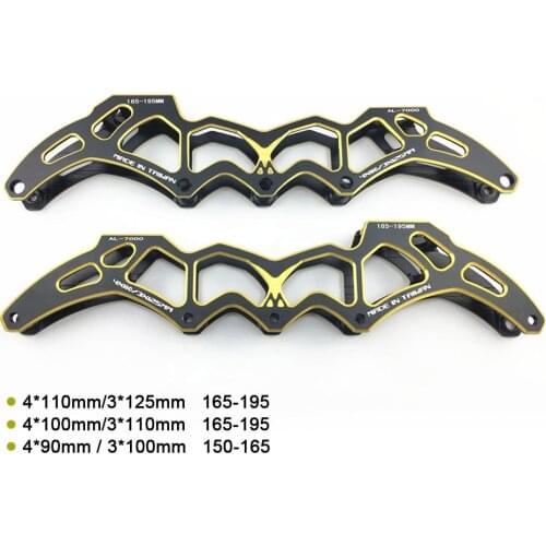 JK Inline Speed Skates Frame For 4*90/100/110mm or 3*100/110/125mm Speed Skates Wheels Al-7000 Speeding Roller Skates Base