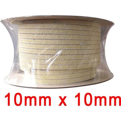 10mm x 10mm Dupont hot mill Aramid fiber packing high-pressure pump Aramid fiber wire rod AFRP shaft seal