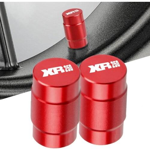 Universal Dirt Pit Bike Accessories Vehicle Wheel Tire Valve Stem Caps Covers For HONDA XR250 XR 250 MOTARD BAJA 1995-2007 2006