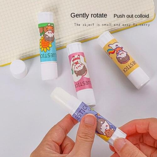 1PCS Cartoon Solid Glue Stick Strong Adhesives for student Stationery School Supplies