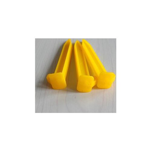 New 10Pcs Outdoor Heavy Duty Tent Nails Camping Tent Stakes Pegs Pins Trip Plastic ABS
