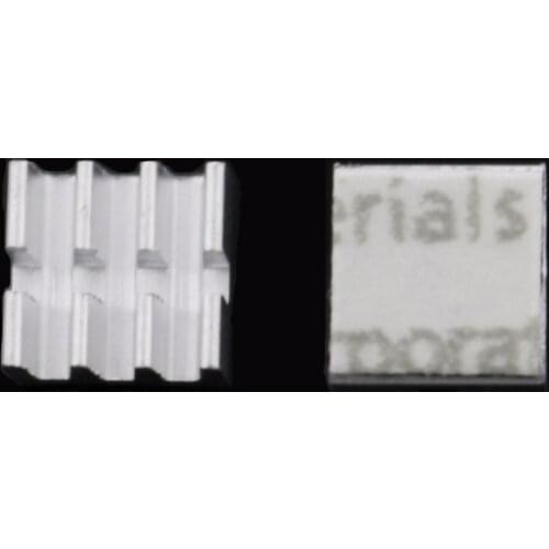 2PCS Pure aluminum heat sink MOS tube heatsink chip dedicated LR7843 chip IC radiator