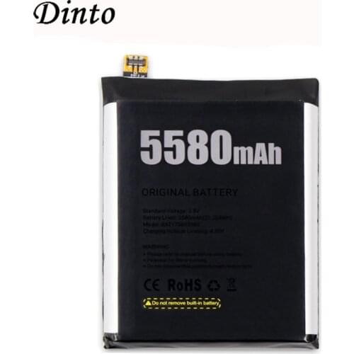 Dinto NEW 5580mAh DOOGEE S60 Battery BAT17M15580 BAT17S605580 Replacement Smart Phone Backup Batteries for DOOGEE S60 Phone
