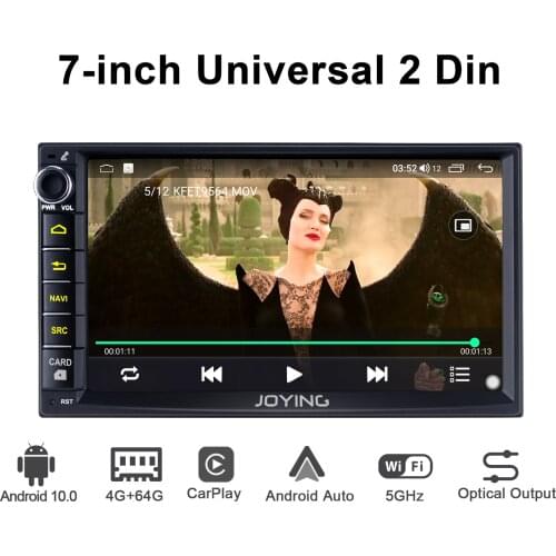Universal 7inch 2 Din Android 10.0 Car Radio Stereo Autoradio GPS Navigation Multimedia Carplay With Automatic Rotatable Screen