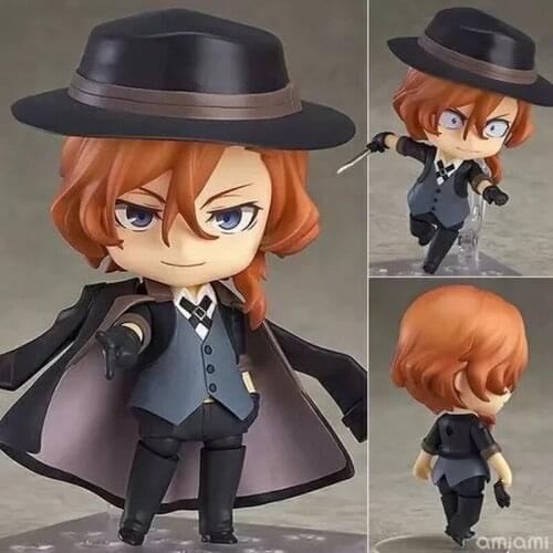 Bungo Stray Dogs Dazai Osamu Mini scale painted figure 676# Nakahara Chuya PVC Action Figure Model Toy Doll Gift