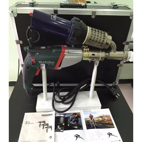 EXTRUDER palstic welding New Upgrading!!! METABO BE1300 WELDEY 3400W GEOMEMBRANE EXTRUDER HDPE PP
