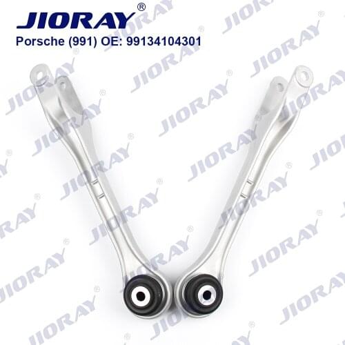 JIORAY Pair Front Left Right Suspension Control Arm For Porsche 991 981 911 Convertible Targa BOXSTER CAYMAN 99134104301