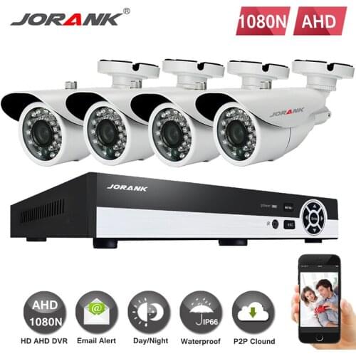Home 8ch HD Outdoor Waterproof Day Night Security Camera 8 Channel 1200TVL CCTV AHD System 720P DVR NVR video surveillance kit