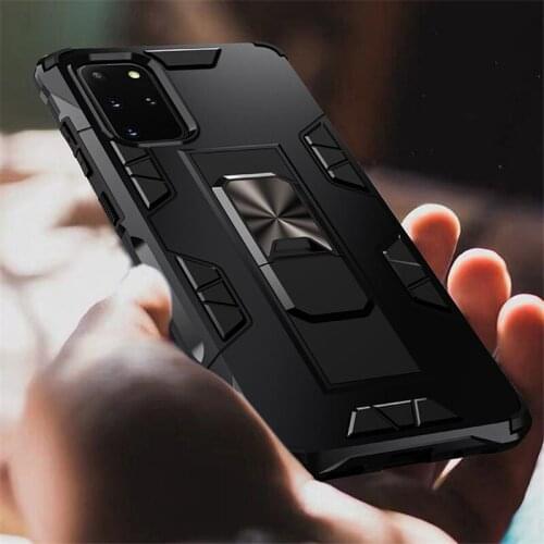 For Samsung Galaxy S21 Plus S20 FE Note 20 Ultra Ring Magnet Armor Case For M51 M31 A21S A41 A51 A71 A10 A20 A30 A50 A70 Cover