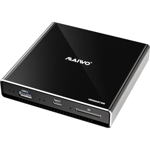 MAIWO K2525 Aluminum Alloy Hard Drive Enclosure Memory Card Reader USB Type C to 2.5 inch SATA External SSD HDD Case