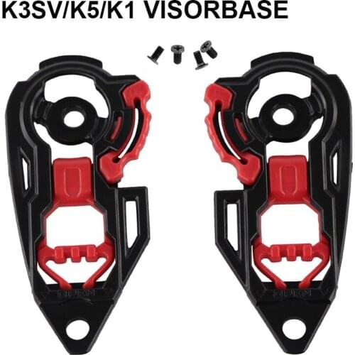 K1 K3SV K5 Motorcycle Helmet Visor Base K1 , K3SV , K5 Helmet Parts Motorcycle Helmet Accessories Bases Casco Lens Pedestal