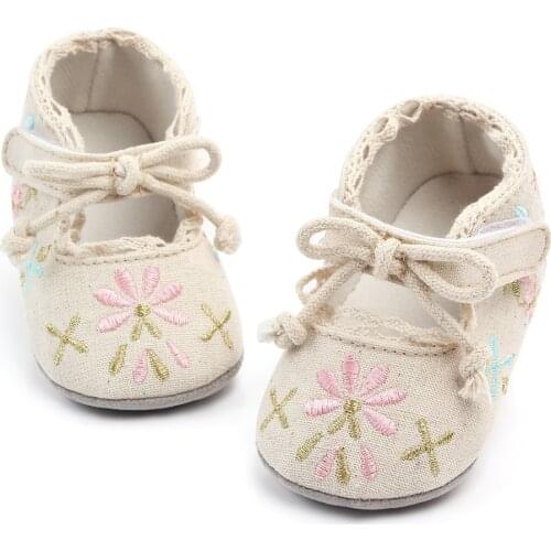 Autumn Soft Soled Baby Girls Shoe Cute Boots Christening Baptism Shoes