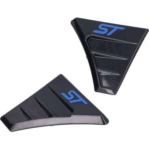 Rear Window Louver Pair of Rear Window Quarter Louver Cover for ST Style Side Vent Fit for Ford Focus MK 2 Rear Window Shutter