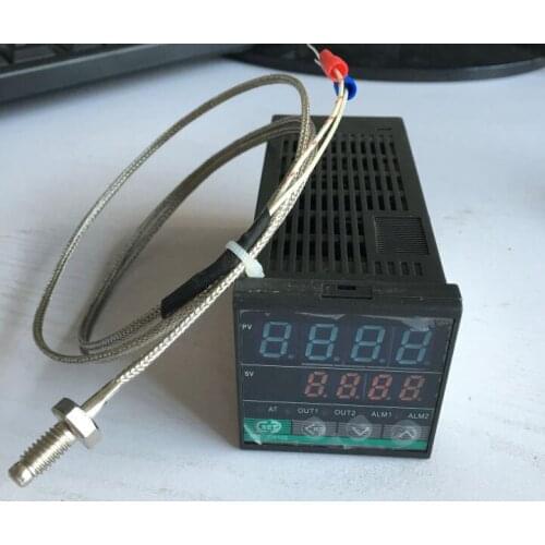 CH102 PID Temperature controller CH102FK02-V*AN-NN SSR output 100-240VAC 0-400C with 1M thermocouple K