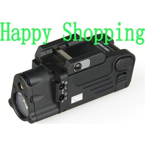 Tactical Laser Flashlight SBAL-PL Hunting Weapon Light Combo Red Laser Pistol Constant & Strobe Gun Light Picatinny Rail