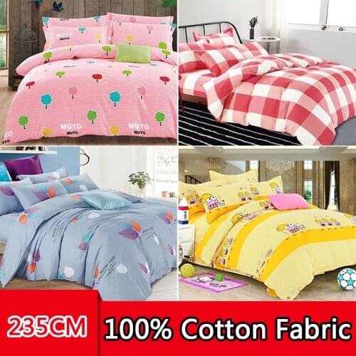 4yards*250cm 100% cotton fabric for Home twill bed printing cloth sheets quilt cover cotton diy Quilting home textile fabric