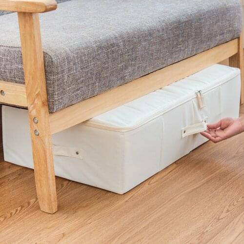 Large Capacity Clothes Bedding Storage Bag Oxford Wardrobe Closet Organizer Underbed Clothing Storage Box Bedroom Organizer