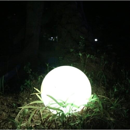 Waterproof 20cm Sample LED Ball Light Illuminated globe lights for Home Decoration with Rechargeable Lithium Battery 2pcs/Lot