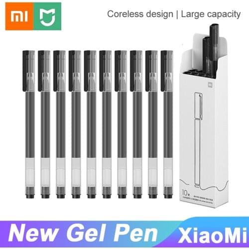 Xiaomi Mijia Super Durable Writing Sign Pen Mi Pen 0.5mm Signing Pens Smooth Switzerland MIKRON Refill Japan MIKUNI Printing ink