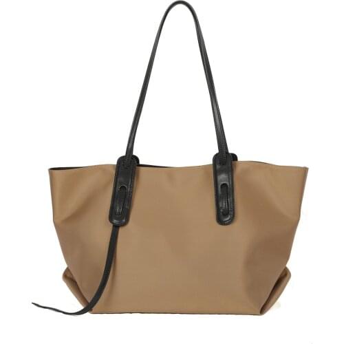 Ladies Fashion Big Oxford Hand Composite Bags Summer Black 2021 New Women Large Capacity Casual Tote Shoulder Bag