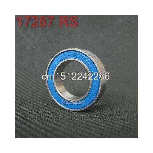 17287 2RS Si3N4 Ceramic Ball Bearing Rubber Sealed Bike Parts 17 x 28 x 7mm