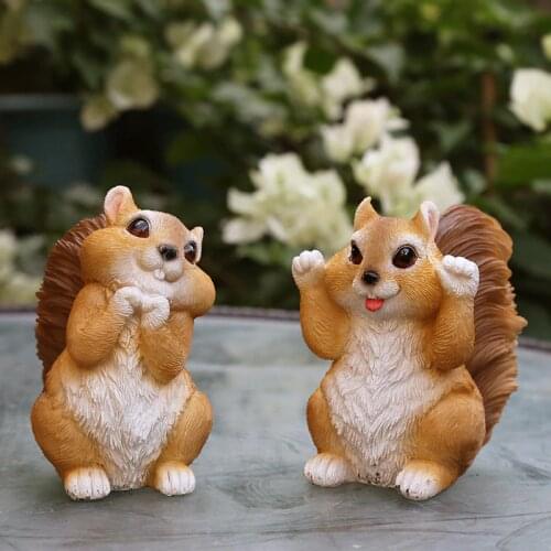 4/pcs cute Easter bunny fairy tale garden decoration bonsai simulation animal outdoor courtyard balcony decoration figurines