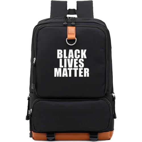 Black Lives matter high capacity backpack black school bag BLM backpacks back to the future backpacks computer backpacks nb439