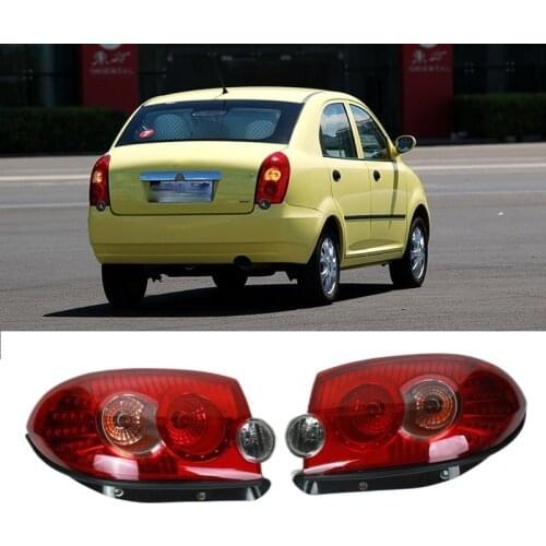 For Chery 6 rear taillight assembly reversing light brake light left and right turn lamp cover rear headlight housing