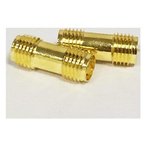 SMA Female Jack to Female Jack RF Coax Adapter convertor Straight goldplated high quality factory outlet
