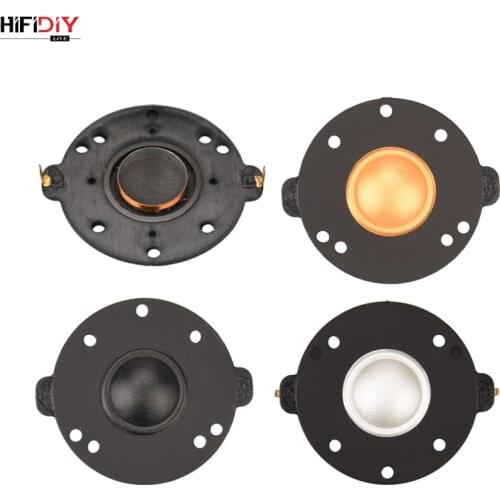 HIFIDIY LIVE 25.5 Core pure copper wire Tweeter Voice Coil Black Silk Membrane Film Treble Speaker Repair accessories DIY Parts