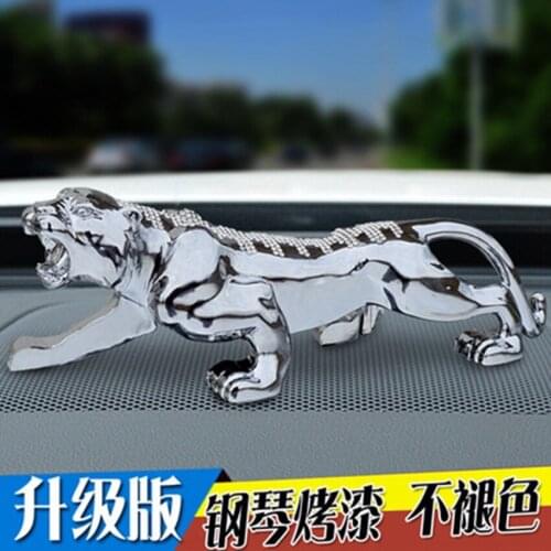 Alloy Tiger Leopard Car Decoration Creative Car Decoration Car Interior Decoration Decoration Car Accessories