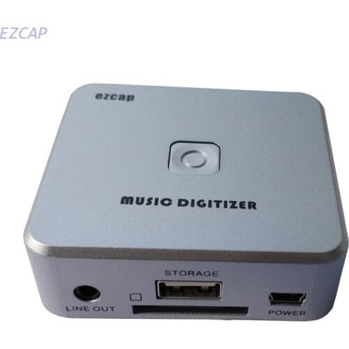 2017 New audio to usb2.0 converter capture card ,convert music to mp3, save into U Driver or SD Card directly, Free shipping
