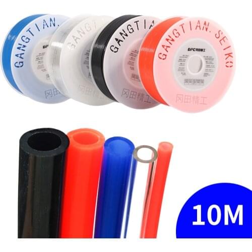 10 Meter 8mm 6mm 4mm 10mm Air Hose Pneumatic Tube Pipe PU Hoses 12mm 14mm 16mm For Compressor Tubing 8x5 6x4 12x8 16X12 4x2.5