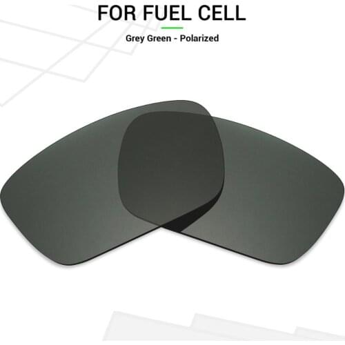 Mryok Anti-Scratch POLARIZED Replacement Lenses for Oakley Fuel Cell Sunglasses Grey Green