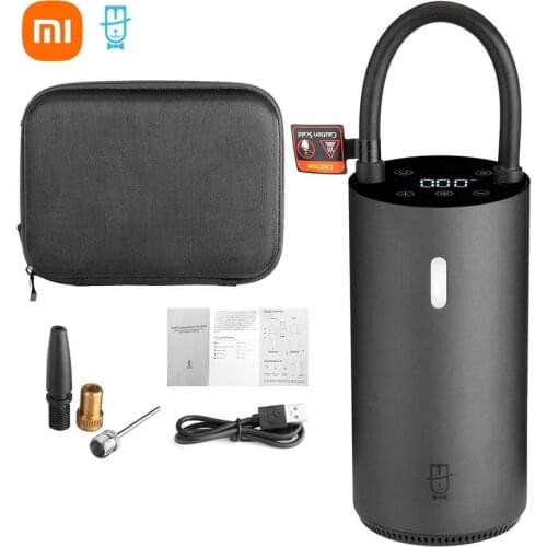 2021 NEW Roidmi Mojietu Portable Smart Digital Tire Pressure Detection Electric Inflator Pump for Bike Motorcycle Car Football