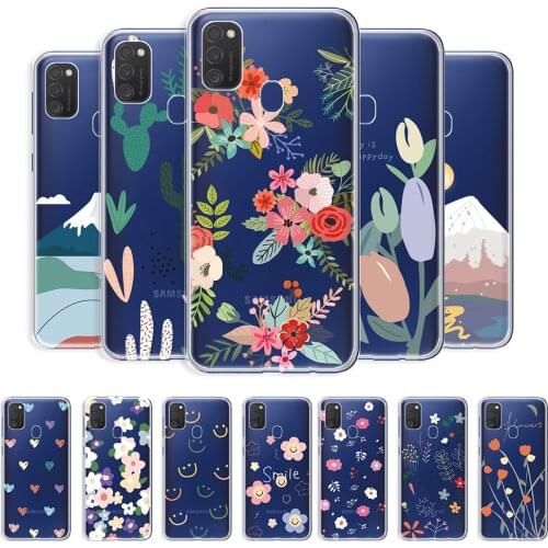 For Samsung M21 Case Clear Phone Cover For Samsung M30S Transparent Protective Case For Samsung Galaxy M21 M30s Shockproof Coque