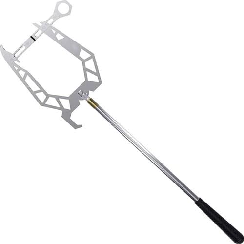 TEEPOR Mooring Rope U Type Threader Boat Hook Easy Long-Distance Threader Telescoping Boat Hook Multi-Purpose Dock Hook For Home