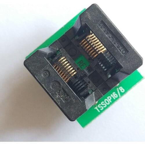 TSSOP16 TO DIP16 SSOP16 SSOIC16 IC Test Programmer Socket Adapter TSSOP14 TL866A TL866CS programmer IC Test Socket adapter