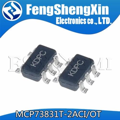 10pcs/lot MCP73831T-2ACI/OT SOT23-5 MCP73831T-2ACI MCP73831T MCP73831 KD SMD