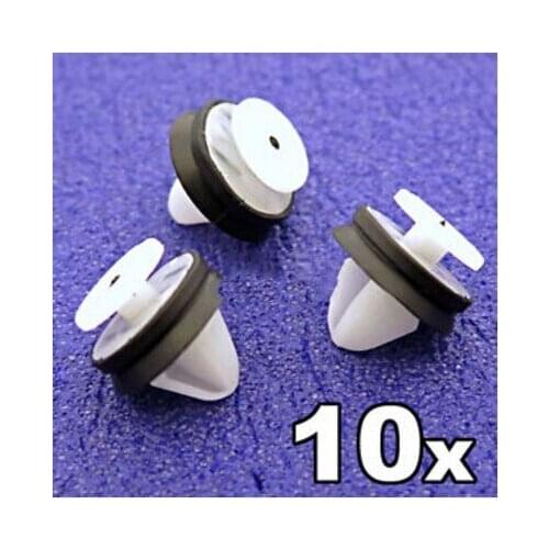 10x Exterior Side Moulding & Bump Strip Clips- For Vauxhall Movano & Renault Master