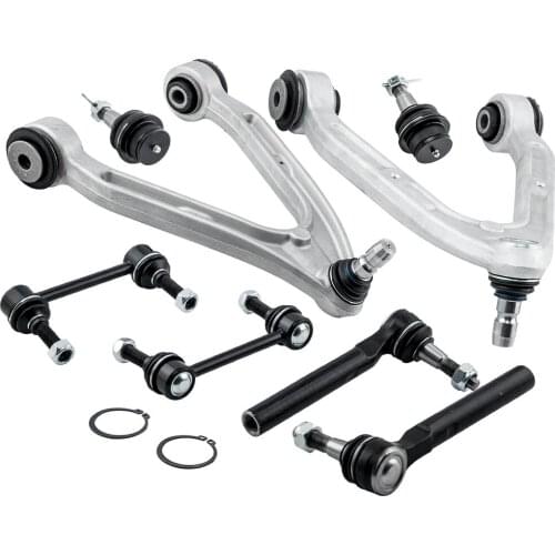 15082974 Front Control Arm For Hummer H3 2006 2007 2008 2009 2010 Ball Joint Sway Bar Link Tie Rod Steering Suspension Kit