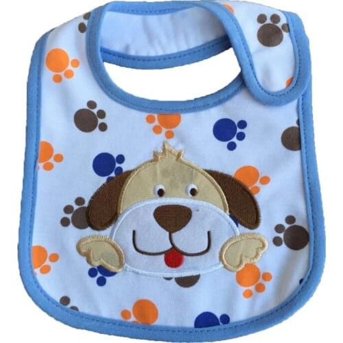 3Pc/LOT Mixed sales cotton baby bibs waterproof infant bibs(send by boys' or girls') aTRK0010