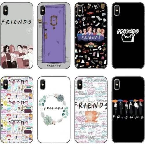 Friends tv show Accessories Phone Case For Huawei P30 P20 Pro P10 P9 P8 Lite Y5 Y6 Y7 Y9 P Smart Plus 2018 2019