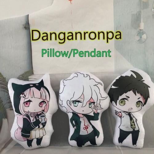 Anime Danganronpa Stuffed Pillow Doll Toy Cartoon Cute Plush Pendant Gift Bag Decoration